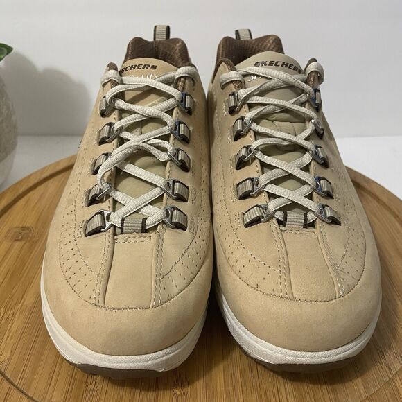 Skechers Shape-Ups Leather Sneakers Platform Toning Walking Shoe 11801 Y2K - Picture 4 of 10